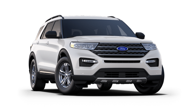 2020 Ford Explorer XLT Oxford White, 2.3L EcoBoost® Engine | Moynes ...